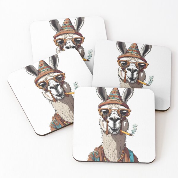 Item preview, Hippie Llama Bohemian Style designed and sold by Dothrakee.