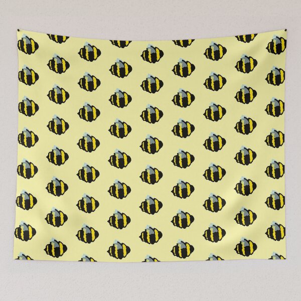 Item preview, Worker Bee - Cute Fuzzy Bumblebee Design designed and sold by DeadPanDesigns.
