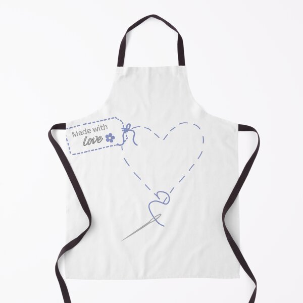 Item preview, Made With Love Sewed Heart designed and sold by thankluckystars.