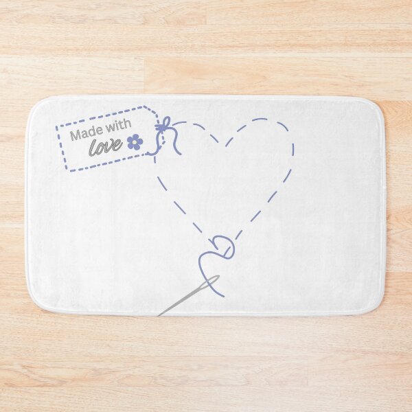 Item preview, Made With Love Sewed Heart  designed and sold by thankluckystars.
