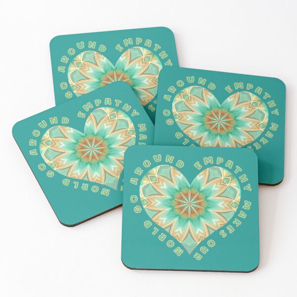 Item preview, Empathy Makes Our World Go Around -- with matching patterns designed and sold by WendyMaree.
