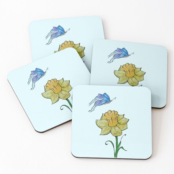 Item preview, Daffodil + Butterfly designed and sold by Laura Weiller.