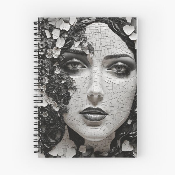 Item preview,  Black and White Mosaic Art designed and sold by Sadia  Jannat.