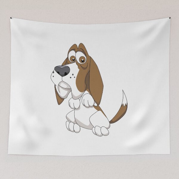 Item preview, Basset Hound designed and sold by wickedcartoons.