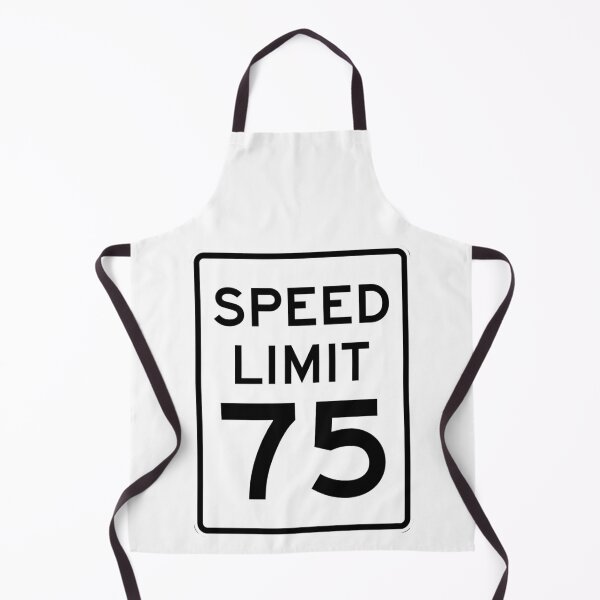 Item preview, Traffic sign speed limit, 75 designed and sold by Numbers-Art.