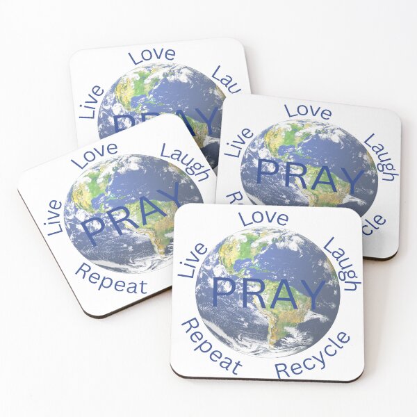 Item preview, Pray, Live, Love, Laugh, Recycle, Repeat designed and sold by CottonAndBliss.