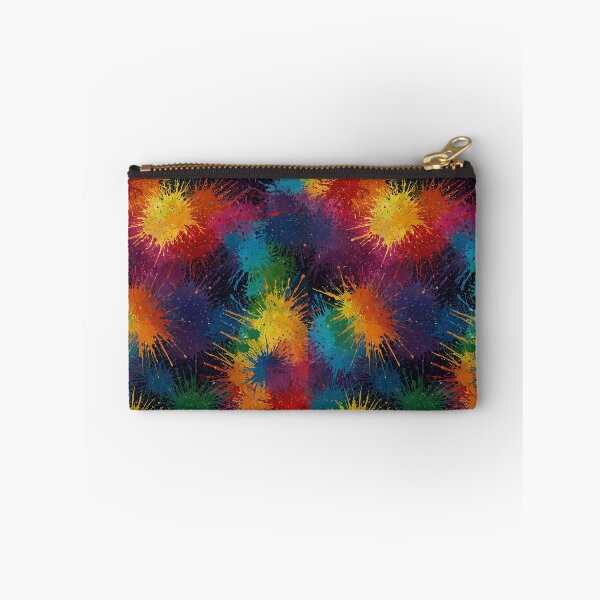 Item preview, Rainbow paint splatters designed and sold by PatternPuppy.