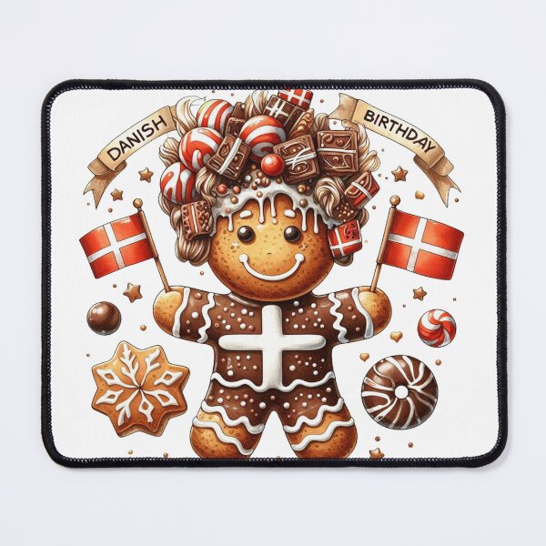 Item preview, Danish Birthday, Kagemnational Cake Danish Birthday designed and sold by clarkfraser.