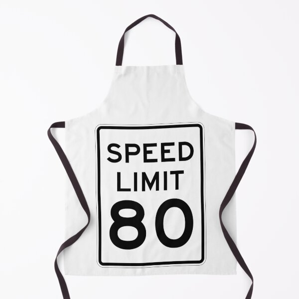 Item preview, Traffic sign speed limit, 80 designed and sold by Numbers-Art.