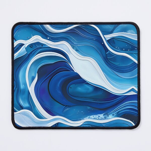Item preview, Ocean's Rhythm: Dynamic Wave Pattern designed and sold by iCatchTheArt.