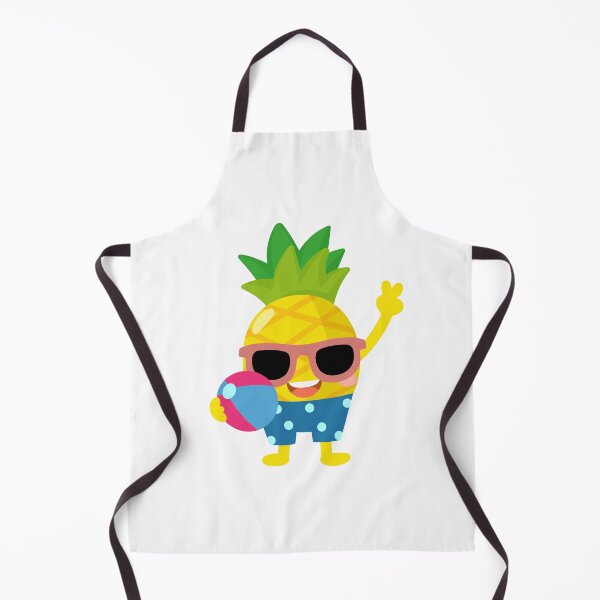 Item preview, Summer Pineapple ball beach, funny fruit hello summer designed and sold by NoeySmiley55.