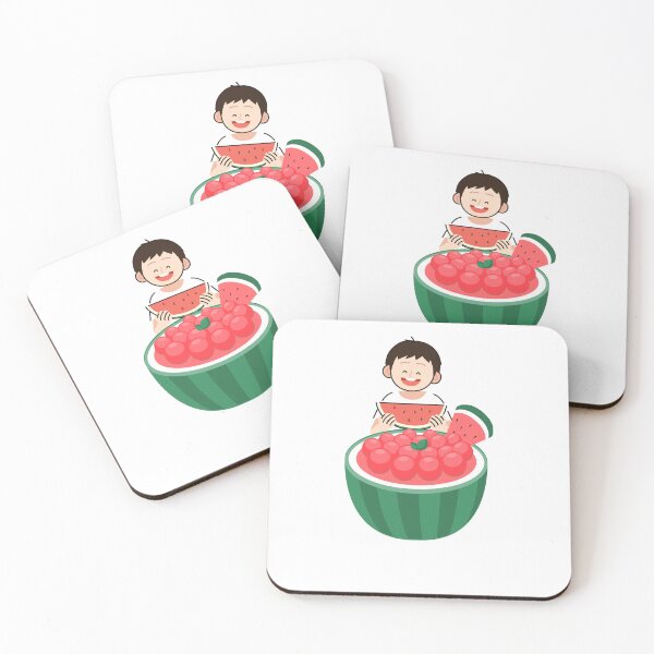 Item preview, Sitting and eating a big watermelon designed and sold by ArtZone1987.
