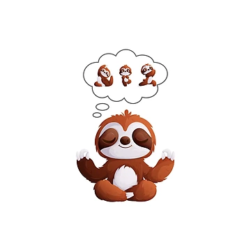 Artwork thumbnail, sloth stack by Nice En