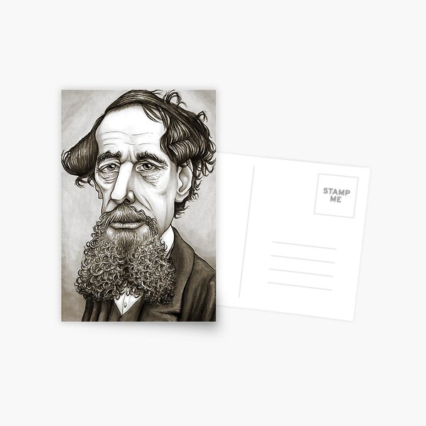 Charles Dickens Postcard
