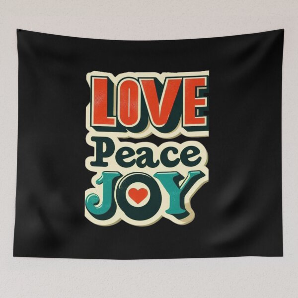 Item preview, Love Peace Joy designed and sold by Myra365Art.