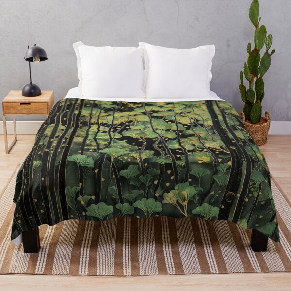 Item preview, Gilded Ginko Forest designed and sold by wyntera.