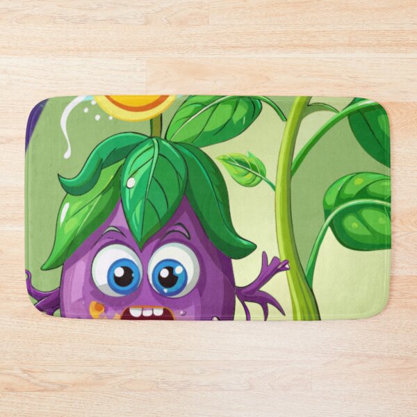 Item preview, "KID VEG" NO  GMO EGG PLANTS "JULIET THOMAS ACMEGIFTS" designed and sold by Juliet  Thomas.
