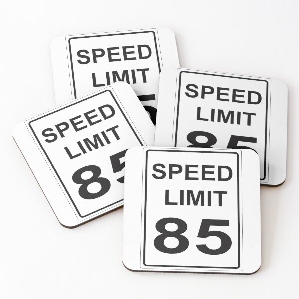 Item preview, Traffic sign speed limit, 85 designed and sold by Numbers-Art.