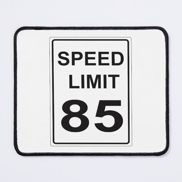 Item preview, Traffic sign speed limit, 85 designed and sold by Numbers-Art.