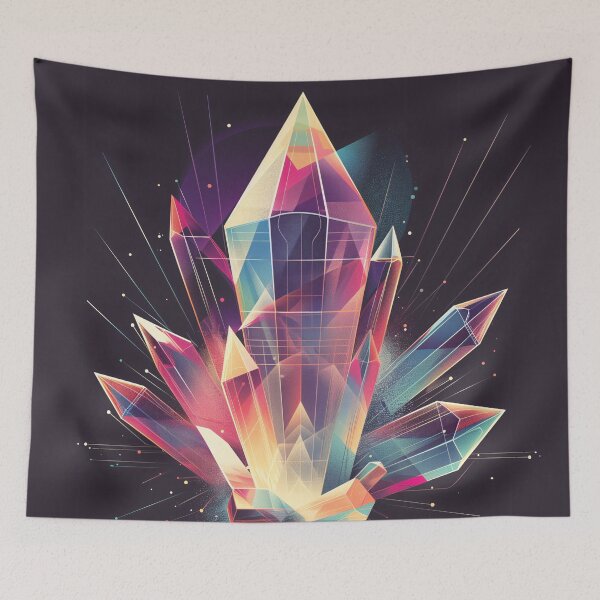 Item preview, Neon Retro Crystals designed and sold by wyntera.