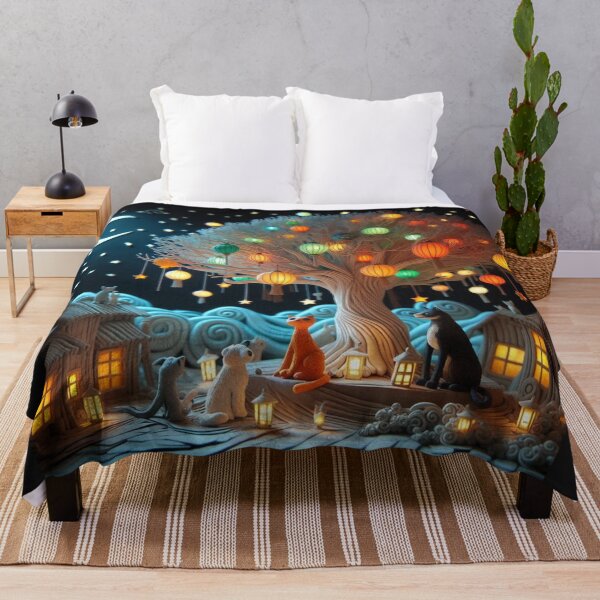 Item preview, Cats and Dogs Lantern Festival 1 designed and sold by Zelda50.