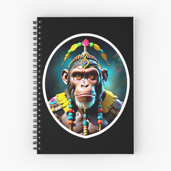 Item preview, Native Monkey Warrior Chief designed and sold by TheArtOfPat.