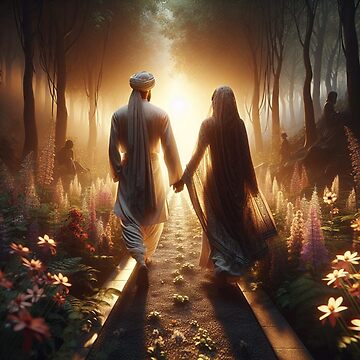 Artwork thumbnail, Forest Walk by LenCarol