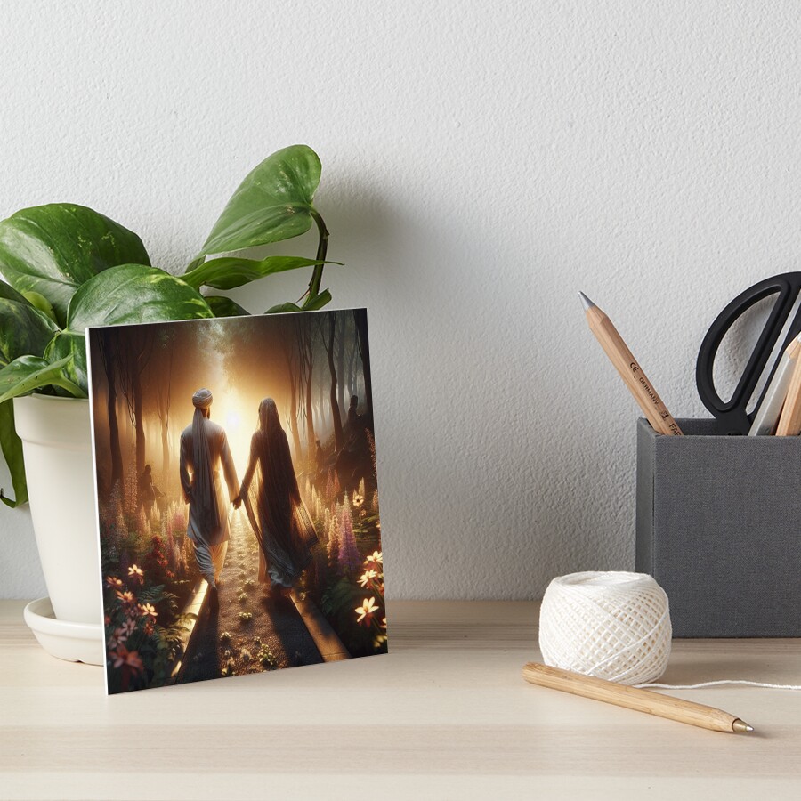 Item preview, Art Board Print designed and sold by LenCarol.