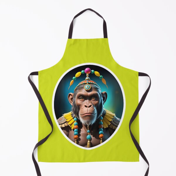 Item preview, Native Monkey Warrior Chief designed and sold by TheArtOfPat.