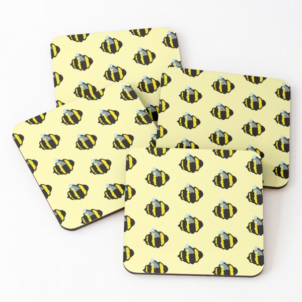 Item preview, Worker Bee - Cute Fuzzy Bumblebee Design designed and sold by DeadPanDesigns.