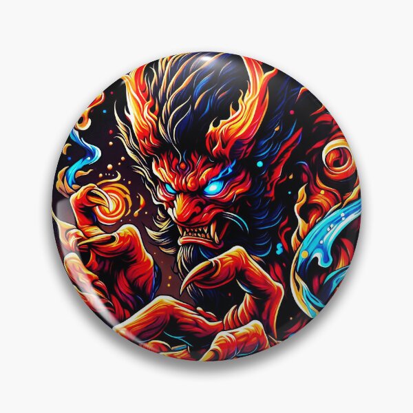 Item preview, fire monster designed and sold by aliraweb.