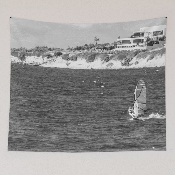 Item preview, Wind surfing in Turkey - Black and white designed and sold by carlotoffolo.