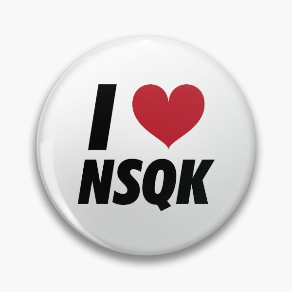 Item preview, I LOVE <3 NSQK (black) designed and sold by brizzle321d.