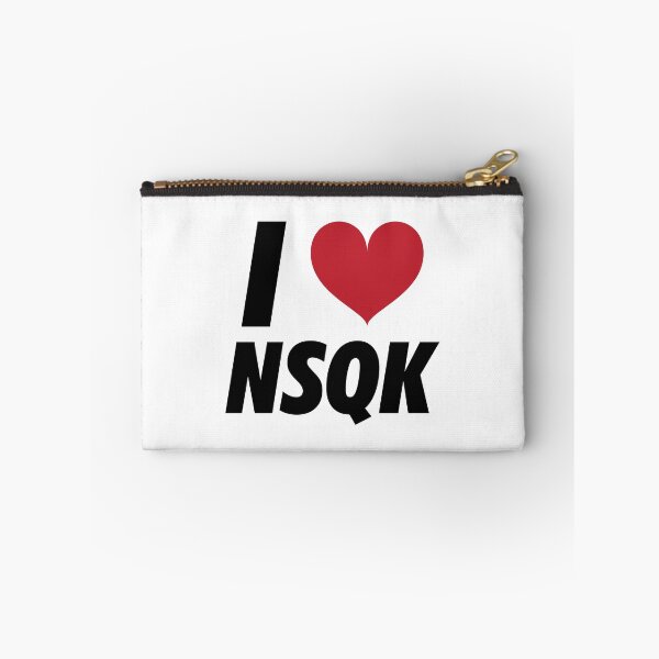 Item preview, I LOVE <3 NSQK (black) designed and sold by brizzle321d.