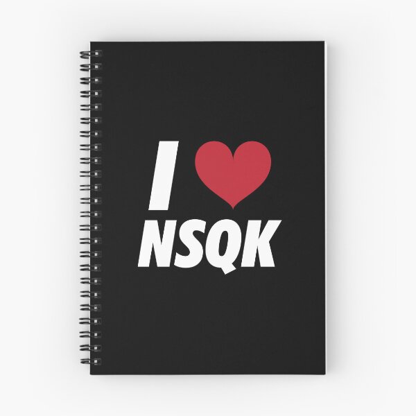 Item preview, I LOVE <3 NSQK (white) designed and sold by brizzle321d.