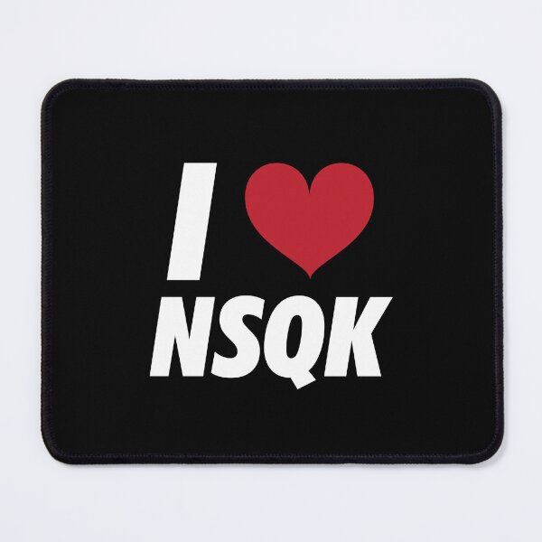 Item preview, I LOVE <3 NSQK (white) designed and sold by brizzle321d.