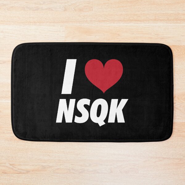 Item preview, I LOVE <3 NSQK (white) designed and sold by brizzle321d.