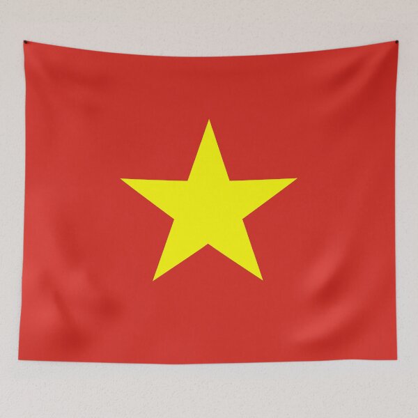 Item preview, Yellow Star - Vietnam Flag designed and sold by jumbomcnutt.