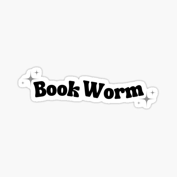 Item preview, book worm designed and sold by ccristinaaorzz.
