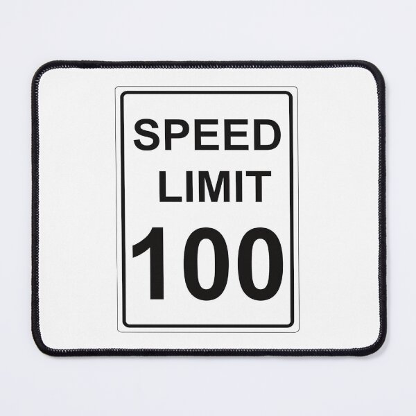 Item preview, Traffic sign speed limit, 100 designed and sold by Numbers-Art.