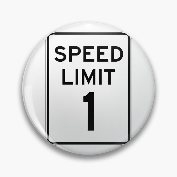 Item preview, Traffic sign speed limit, 1 designed and sold by Numbers-Art.