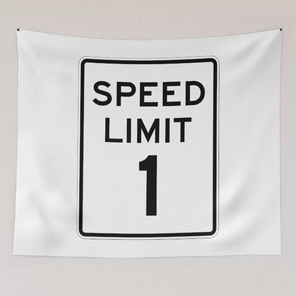 Item preview, Traffic sign speed limit, 1 designed and sold by Numbers-Art.