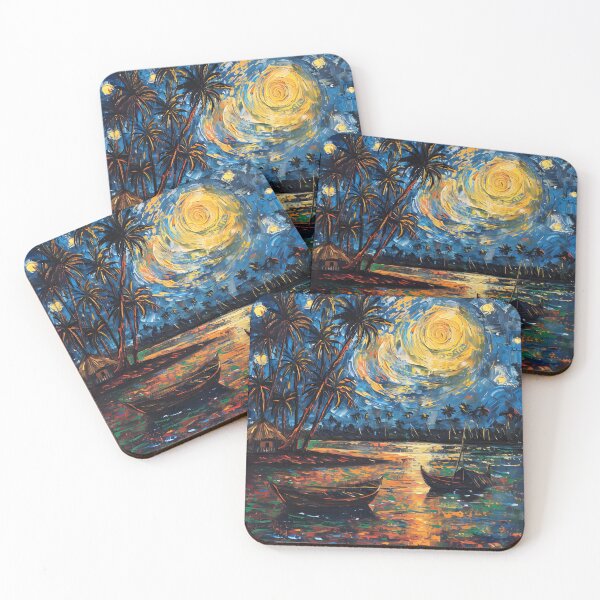 Item preview, Kochi,Kerala inspired by Van Gogh designed and sold by Animekalpana.