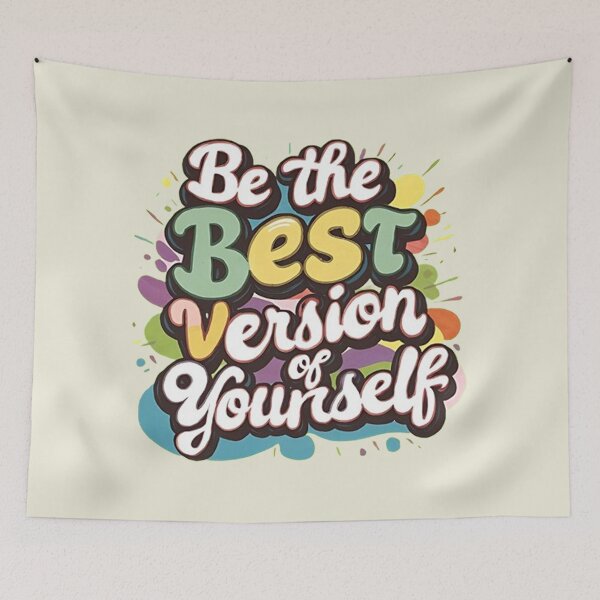 Item preview, Be The Best Version Of Yourself - Awesome Inspirational Quotes designed and sold by Vicky021.