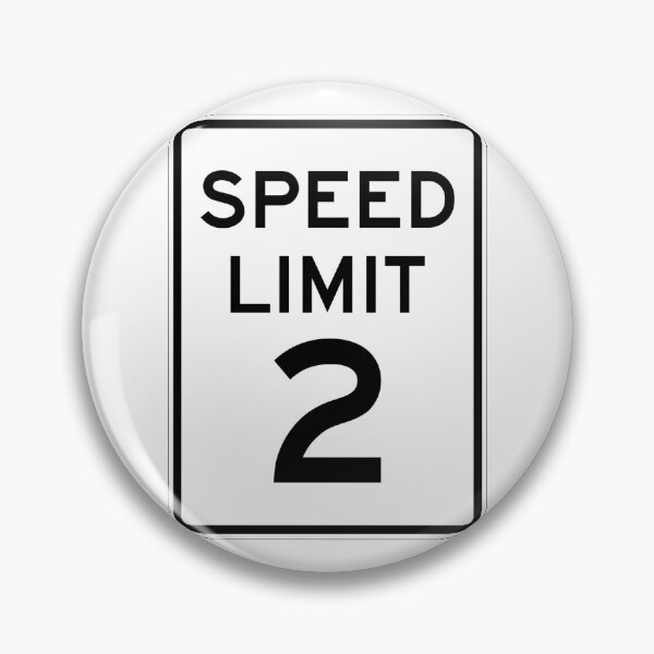 Item preview, Traffic sign speed limit, 2 designed and sold by Numbers-Art.