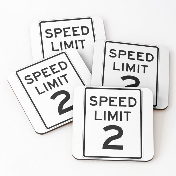 Item preview, Traffic sign speed limit, 2 designed and sold by Numbers-Art.