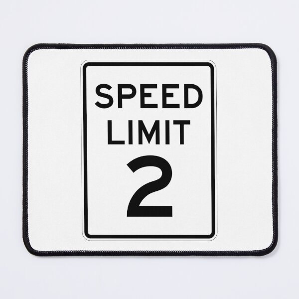 Item preview, Traffic sign speed limit, 2 designed and sold by Numbers-Art.