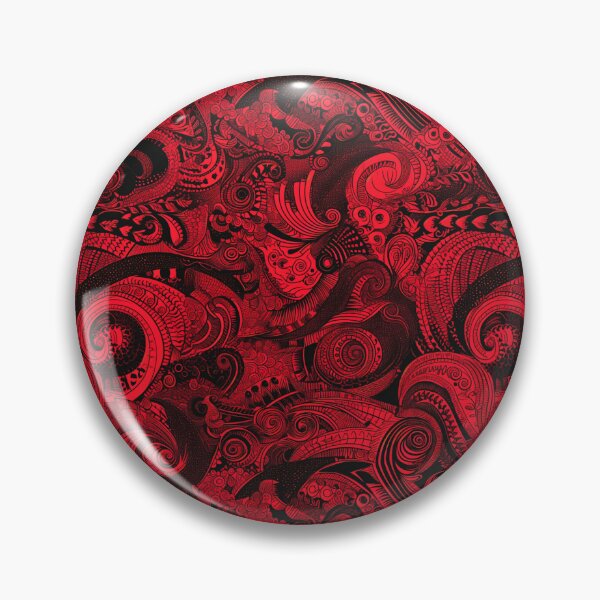 Item preview, Red Paisley | Seamless designed and sold by Unrooted.