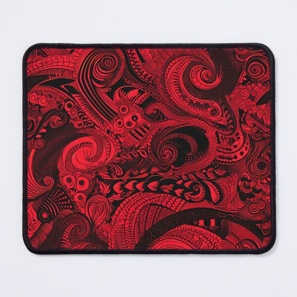 Item preview, Red Paisley | Seamless designed and sold by Unrooted.