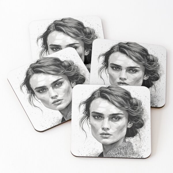 Item preview, Keira Knightley portrait designed and sold by JackFreestone.